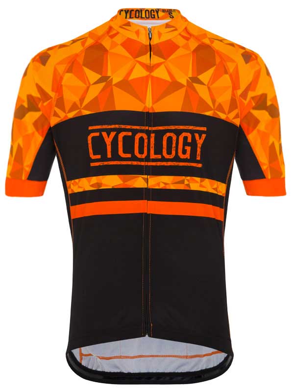Geometric-orange-mens-relaxed-fit-cycling-jersey-front-404043_720x