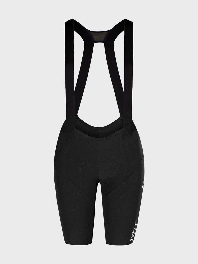 Universal-Colours-Chroma-Womens-Bib-Short-Black