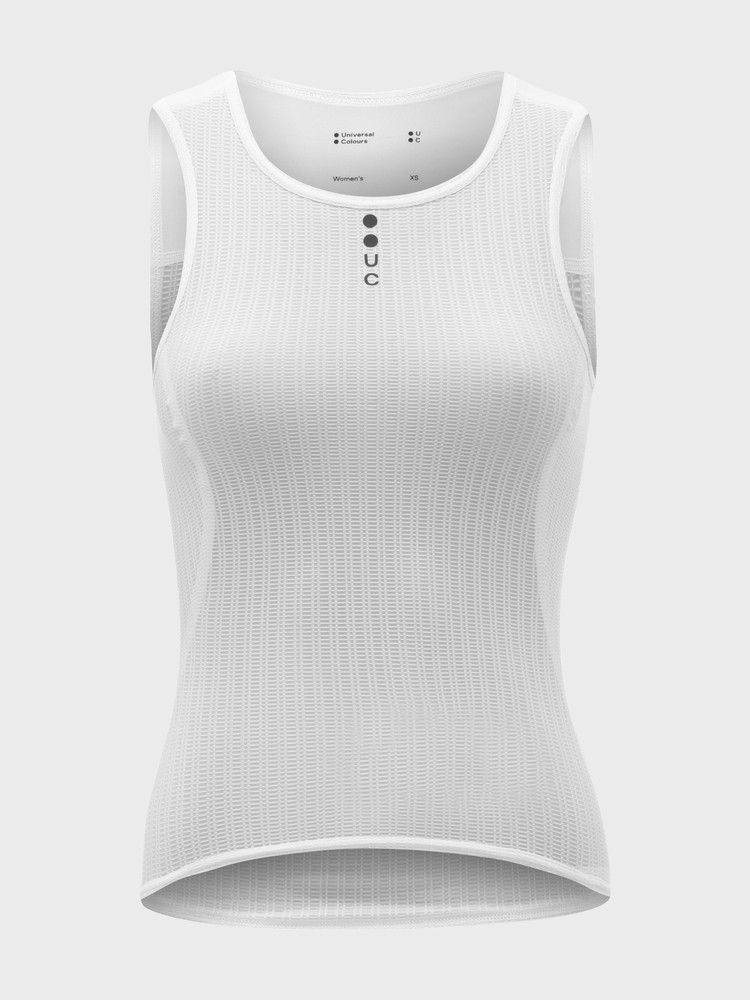 Universal-Colours-Mono-Womens-Sleeveless-Base-Layer-White
