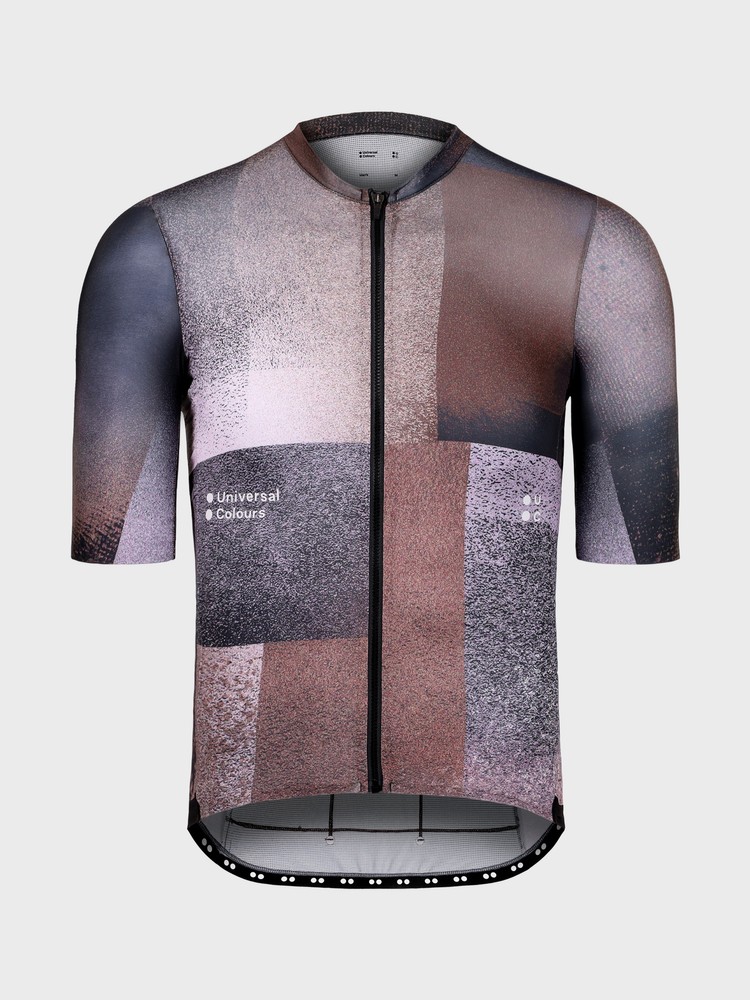 Universal-Colours-Spectrum-Cubic-Short-Sleeve-Jersey-Brown
