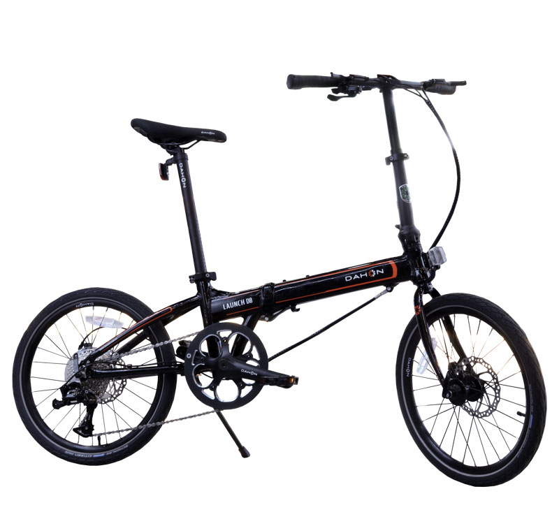 DAHON-LAUCH-D8-BLACK