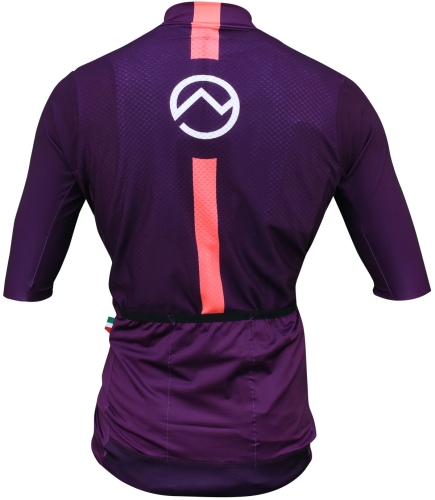 OM Maglia Logo Short Sleeves Jersey purple back