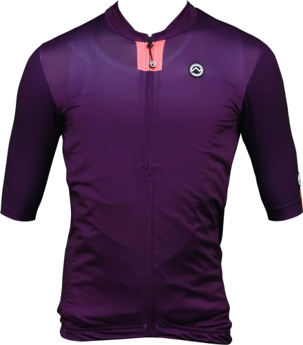 OM Maglia Logo Short Sleeves Jersey purple front