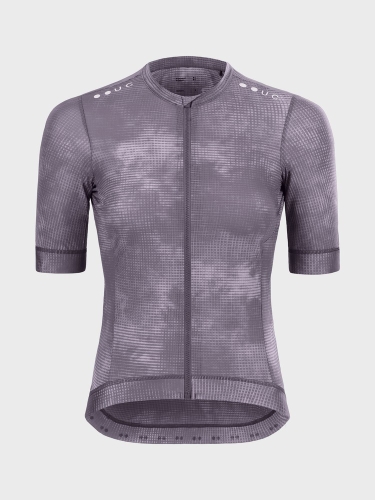 Universal-Colours-Chroma-Grid-Womens-Short-Sleeve-Jersey-Thistle-Purple