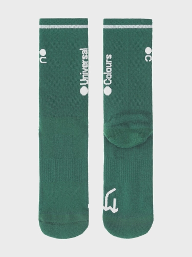 Universal-Colours-Mono-Merino-Socks-Green-Daze