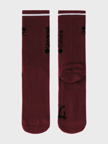 Universal-Colours-Mono-Merino-Socks-Mars-Red