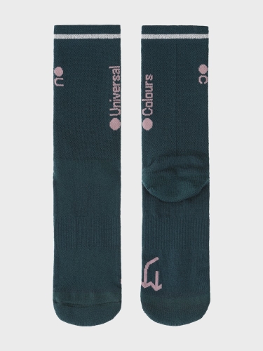 Universal-Colours-Mono-Merino-Socks-Spruce-Green