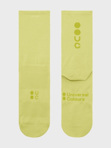 Universal-Colours-Mono-Summer-Cycling-Socks-Lime-Green
