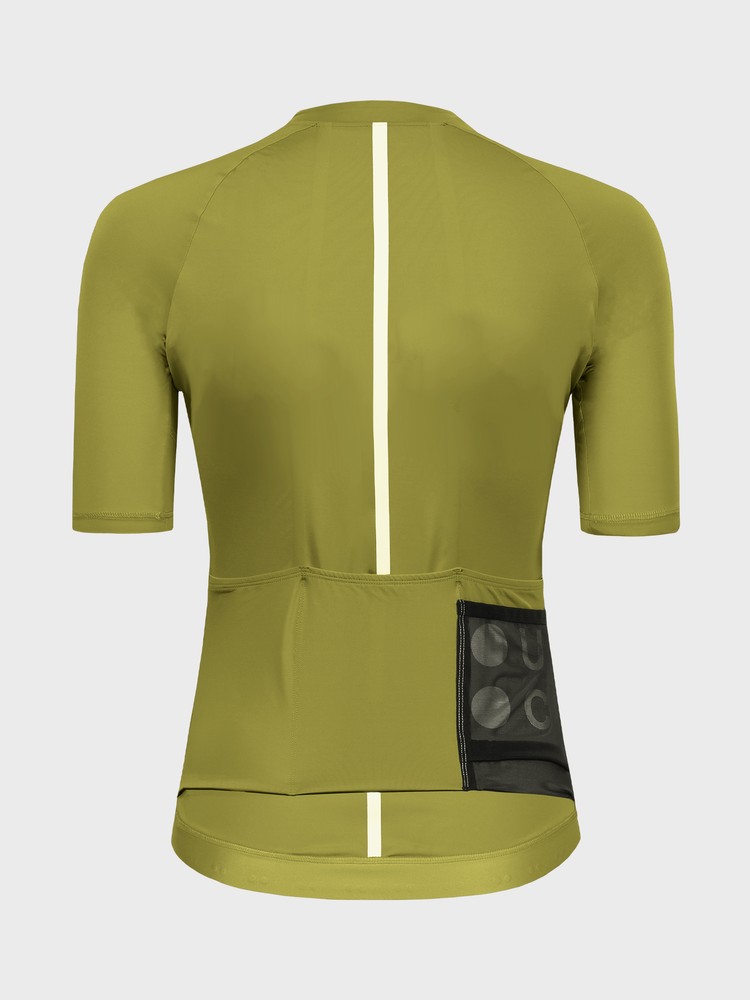 Universal-Colours-Mono-Womens-Short-Sleeve-Jersey-Olive-Gold-2