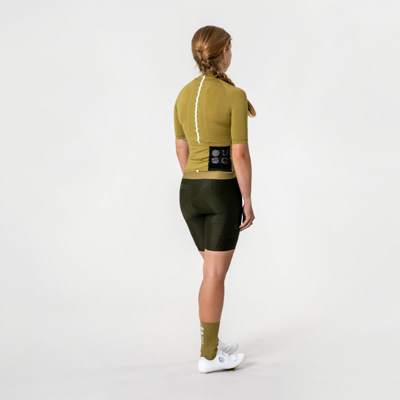 Universal-Colours-Mono-Womens-Short-Sleeve-Jersey-Olive-Gold-4