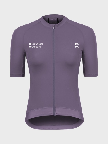 Universal-Colours-Mono-Womens-Short-Sleeve-Jersey-Thistle-Purple