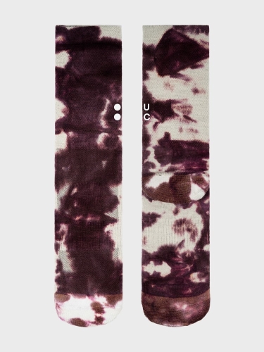 Universal-Colours-Spectrum-Tie-Dye-Merino-Socks-Mars-Red