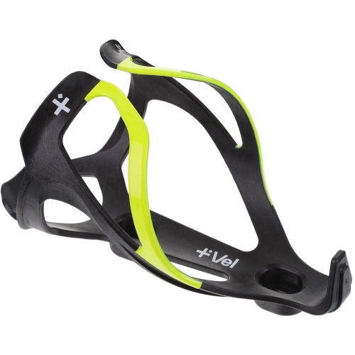 VEL-RL-Carbon-Bottle-Cage-Black-Fluro-Yellow